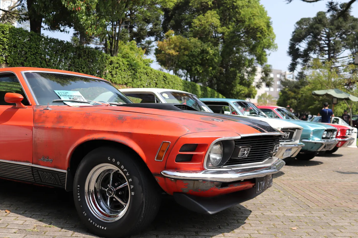 Encontro de carros antigos